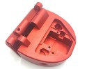 Red anodized customized milled parts